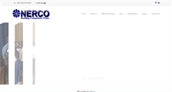 Desktop Screenshot of nercoinc.com